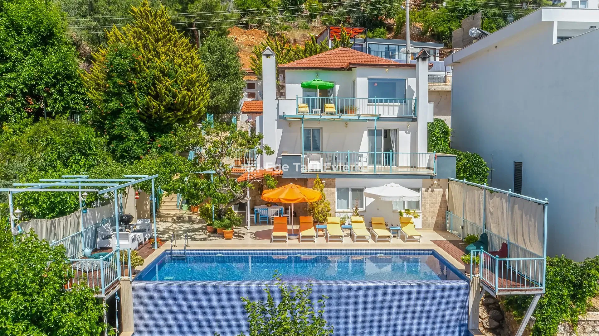 Villa Cennet - Antalya, Kaş, Kalkan / Üzümlü - Ana villa fotoğrafı