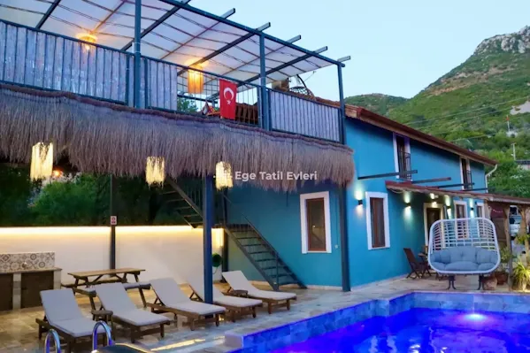 Villa Otantik - Muğla, Marmaris, Söğüt kiralık villa