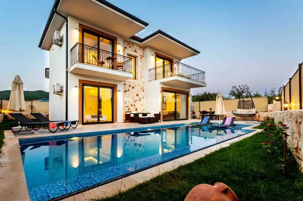 Villa Floki - Antalya, Kaş, Çukurbağ - Ana villa fotoğrafı